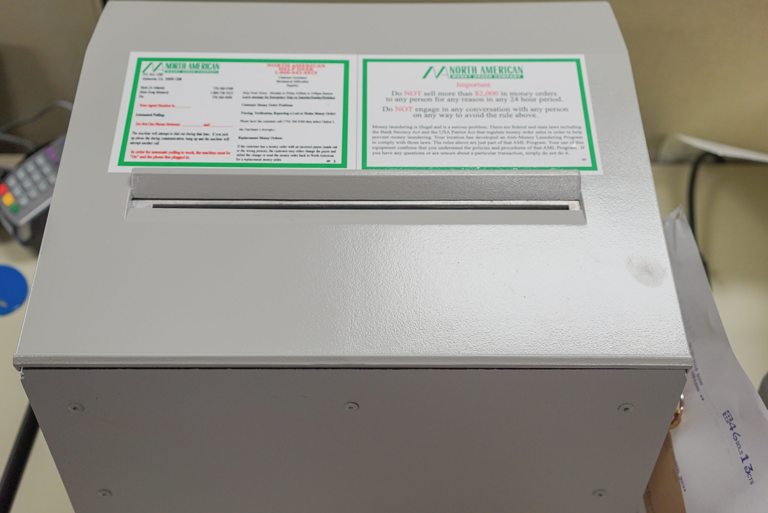Photo showing a 7002 printer